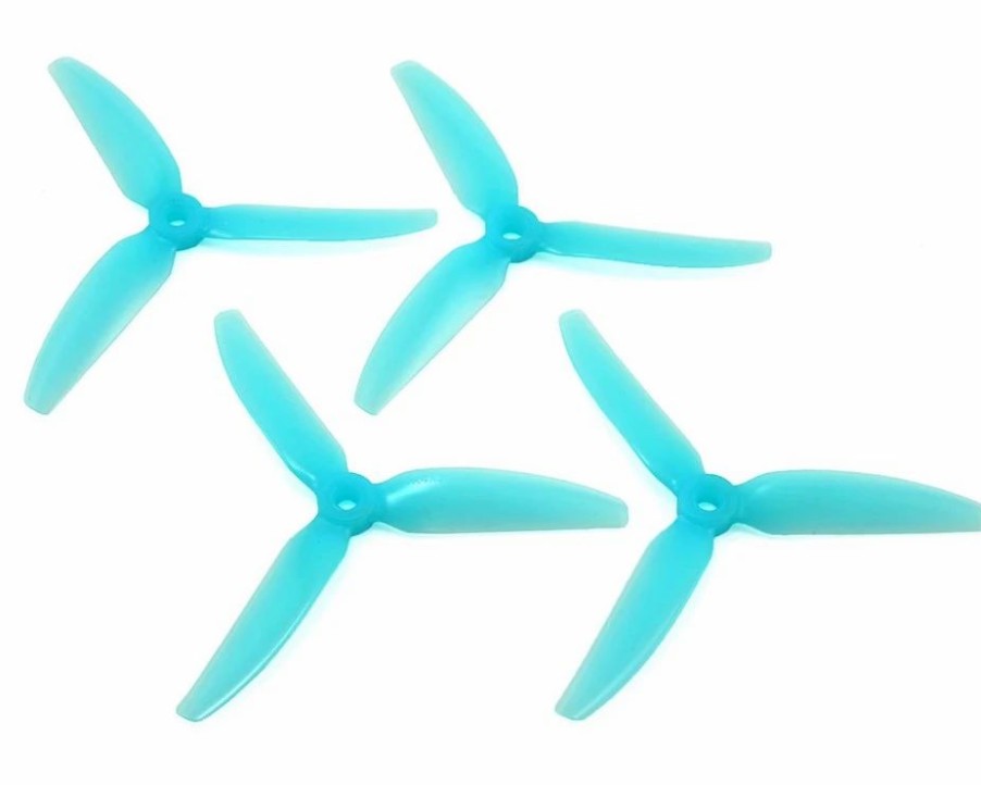 Multirotors * | Hq Durable Pc Prop 5X4X3V1S: Light Blue (2Cw+2Ccw)