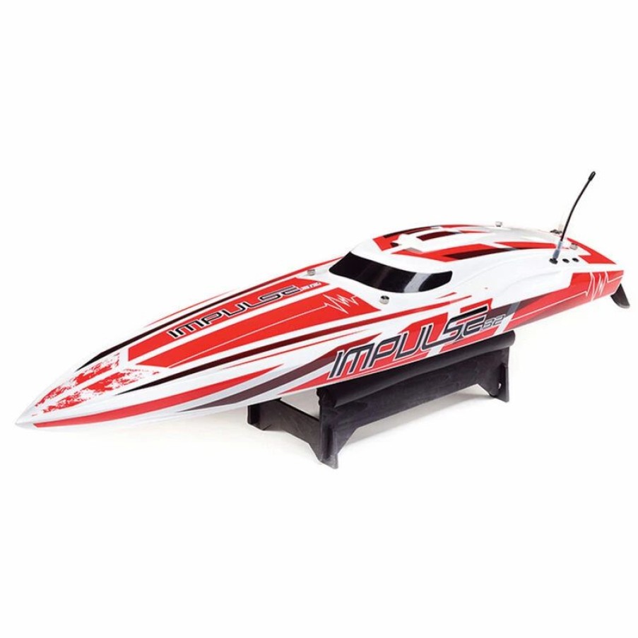 Cars, Trucks, Boats * | Pro Boat Impulse 32 Brushless Deep-V Rtr With Smart, White/Red