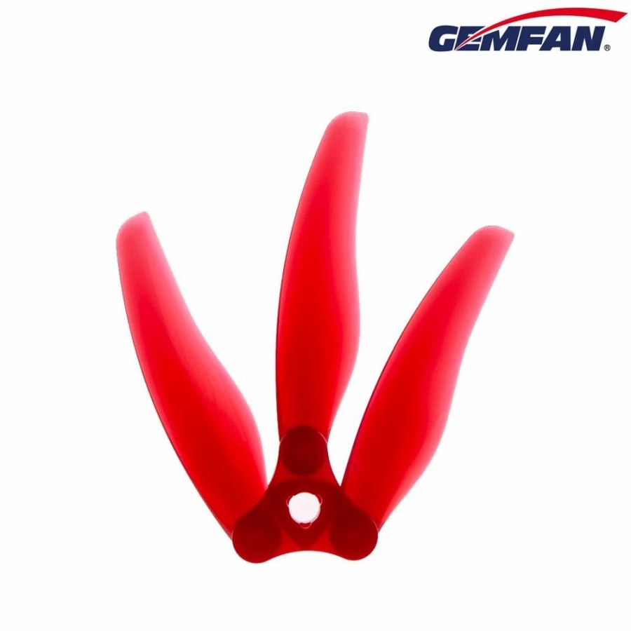 Multirotors * | Gemfan Floppy Proppy 5 Foldable Prop Red