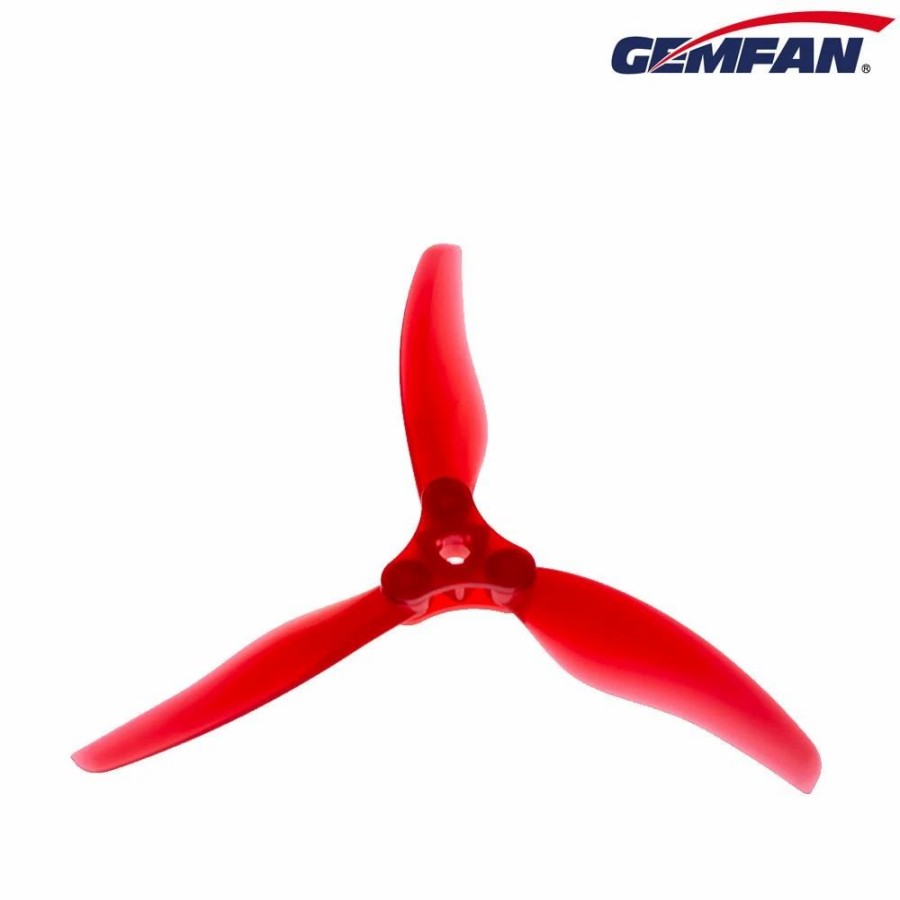 Multirotors * | Gemfan Floppy Proppy 5 Foldable Prop Red