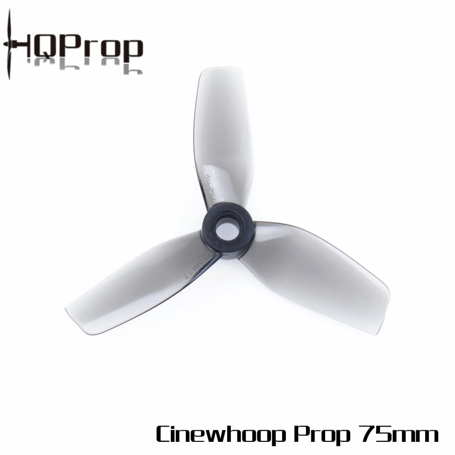 Multirotors * | Hq Pc Prop 75Mm For Cinewhoop Grey (2Cw+2Ccw)