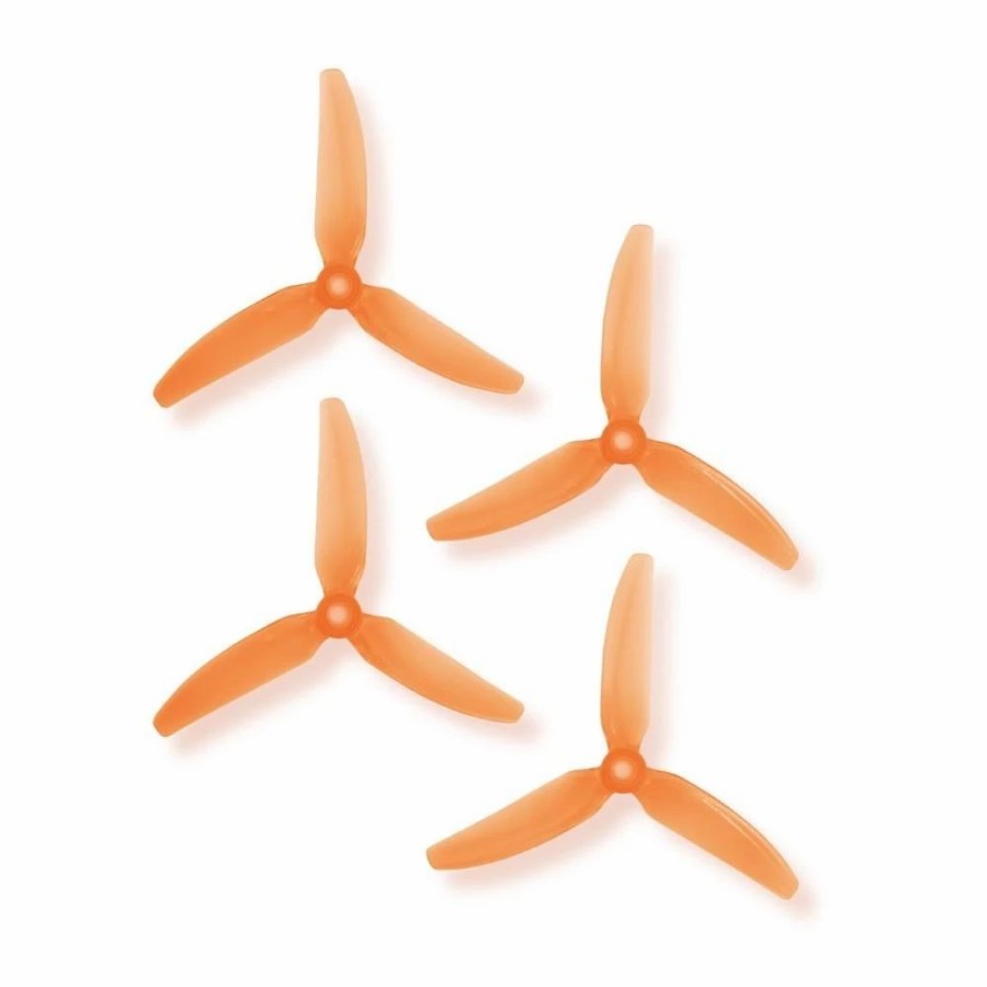 Multirotors * | Hq Durable Pc Prop 5X4.3X3V1S: Light Orange (2Cw+2Ccw)