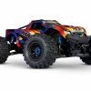 Cars, Trucks, Boats * | Traxxas Maxx 4S V2 Brushless Monster Truck W/ Widemaxx Rtr Yellow