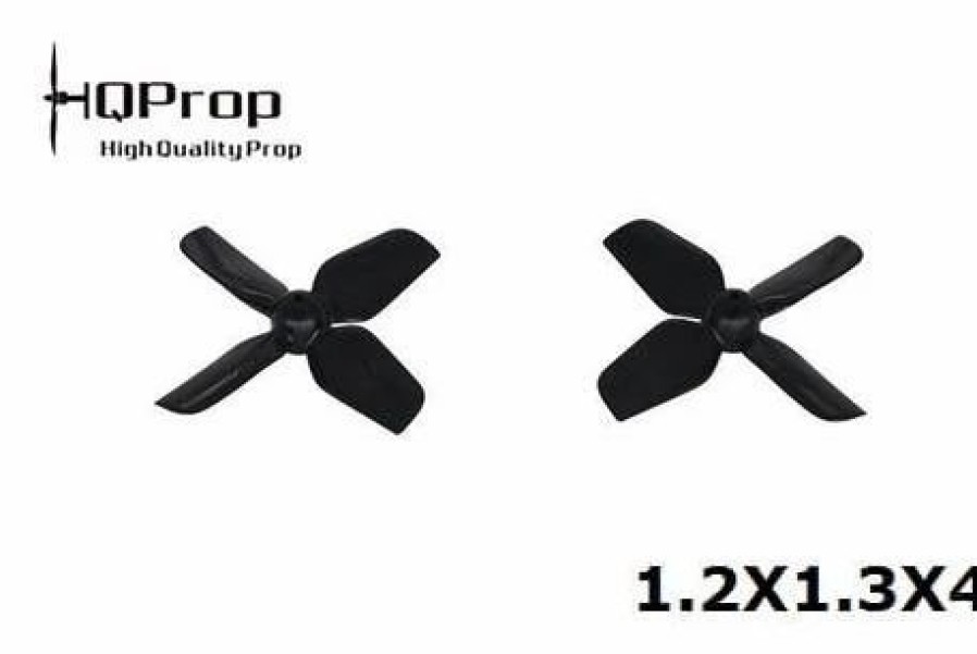 Multirotors * | Hq Micro Whoop 1.2 1.3 4 1Mm Shaft (31Mm) Black