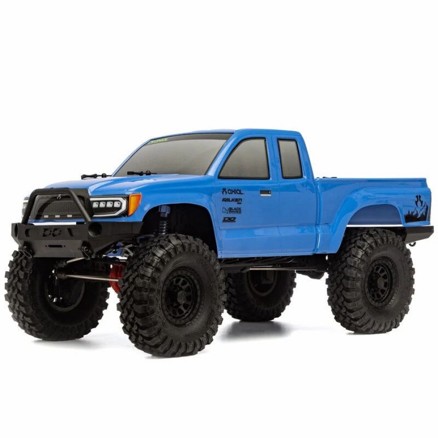 Cars, Trucks, Boats * | Axial Racing 1/10 Scx10 Iii Base Camp 4Wd Rock Crawler Brushed Rtr, Blue