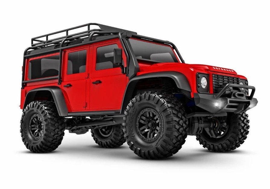 Cars, Trucks, Boats * | Traxxas Trx-4M Land Rover Defender 1/18 Rtr Trail Truck, Red