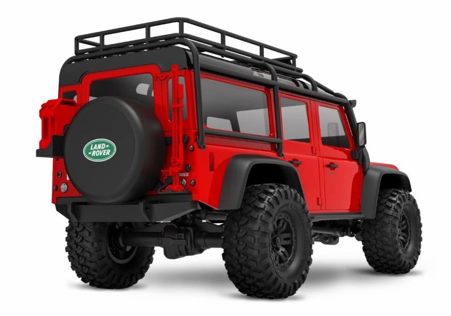 Cars, Trucks, Boats * | Traxxas Trx-4M Land Rover Defender 1/18 Rtr Trail Truck, Red