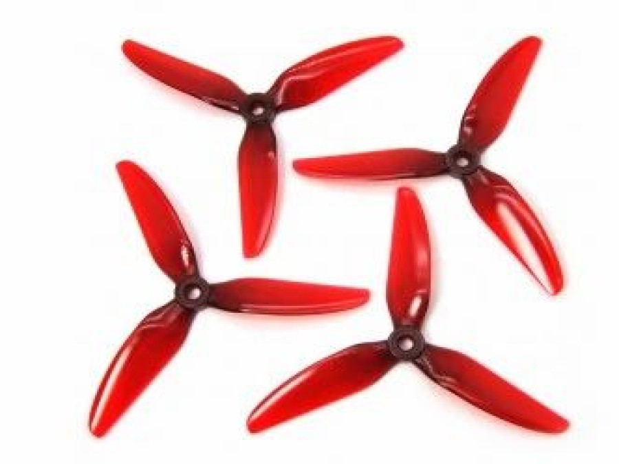 Multirotors * | Hq Durable Pc Prop 5X4.8X3V1S: Light Red (2Cw+2Ccw) New Version