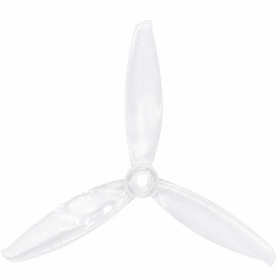 Multirotors * | Gemfan Windancer 5043 Durable 3 Blade Propeller Clear