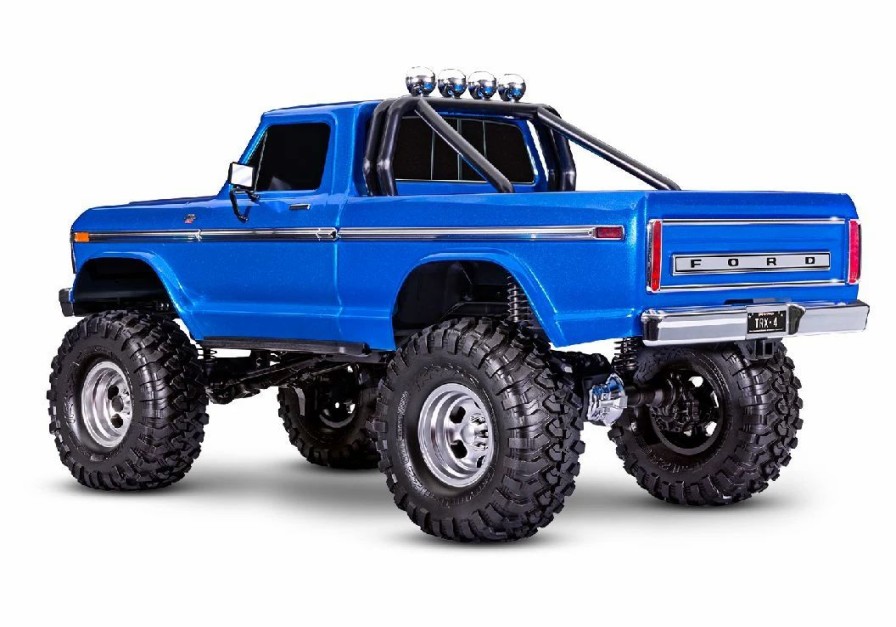 Cars, Trucks, Boats * | Traxxas Trx-4 Ford F-150 Ranger Xlt High Trail Edition Blue