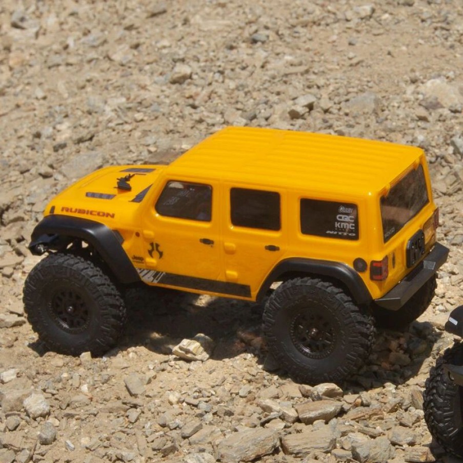 Cars, Trucks, Boats * | Axial Racing Scx24 2019 Jeep Wrangler Jlu Crc 1/24 4Wd-Rtr Yel