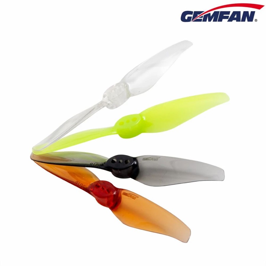 Multirotors * | Gemfan Hurricane 3018 (2Mm Shaft) 2-Blade Props Whisky