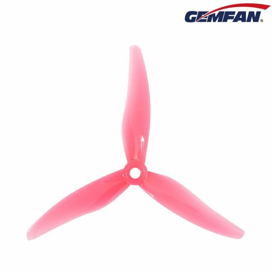 Multirotors * | Gemfan Hurricane 51477 Durable 3 Blade Propeller Pink