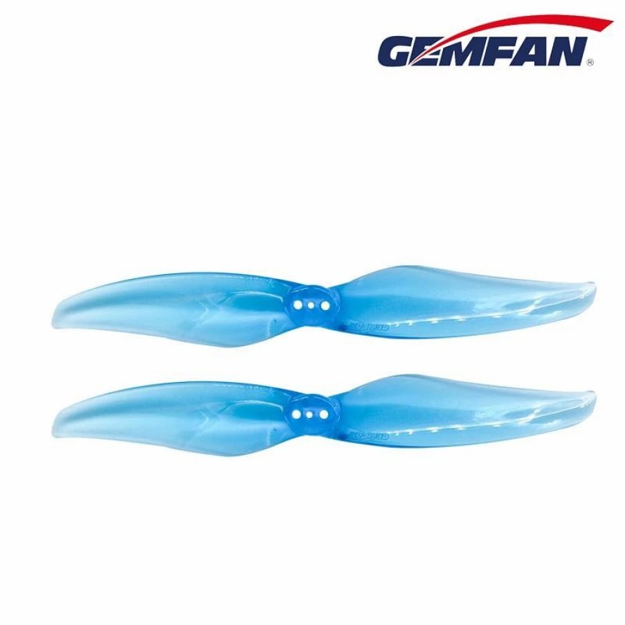 Multirotors * | Gemfan Hurricane 4024 2-Blade 4 Props Blue