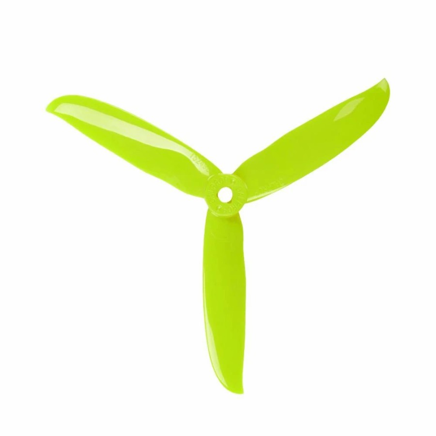 Multirotors * | Dal T5249C Cyclone 3-Blade Props Flourescent Green