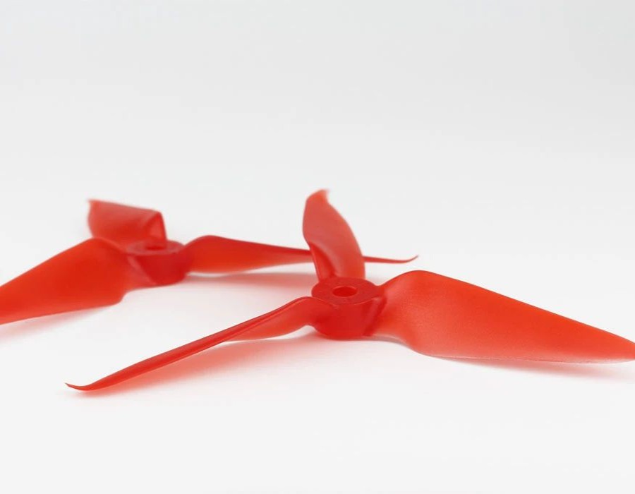 Multirotors * | Emax Avan-R 2Cw+2Ccw 5-Inch 3-Blade Propeller Red