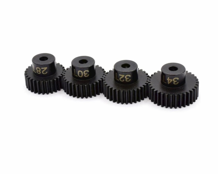 Cars, Trucks, Boats * | Hot Racing Light Weight Speed Tune Pinion Gear Set (28, 30, 32, 34T) (3.17Mm Bore)