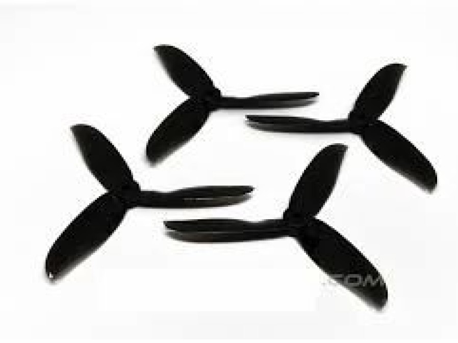 Multirotors * | Dal T5050C Cyclone Tri-Blade Translucent Black