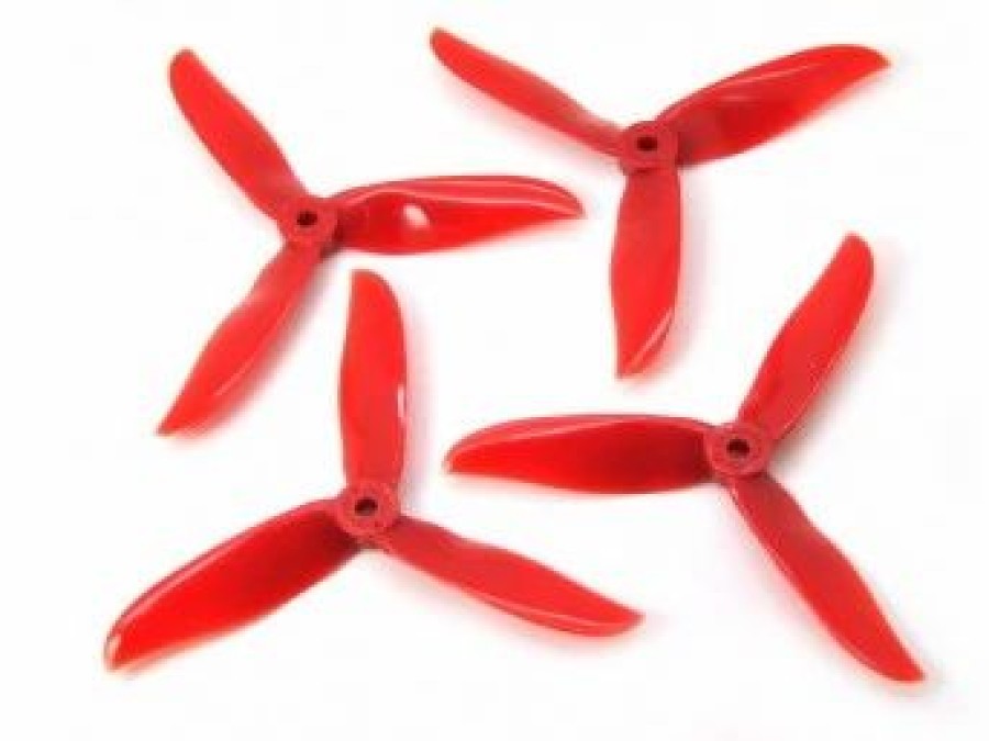 Multirotors * | Dal T5050C Cyclone Tri-Blade Red