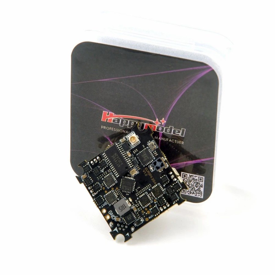 Multirotors * | Happymodel Elrs F4 Aio 5In1 Flight Controller Built-In Spi 2.4Ghz Elrs Rx