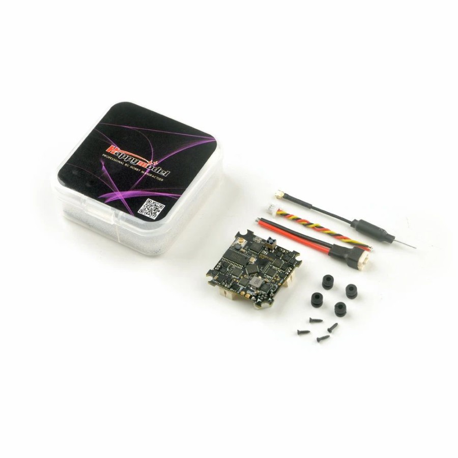 Multirotors * | Happymodel Elrs F4 Aio 5In1 Flight Controller Built-In Spi 2.4Ghz Elrs Rx