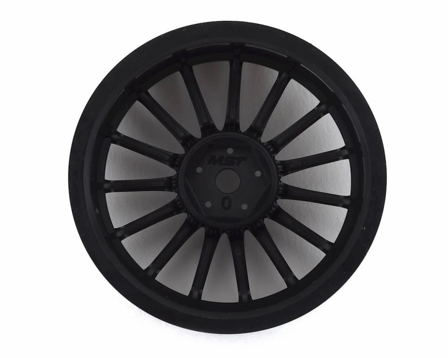 Cars, Trucks, Boats * | Mst 24Mm Lm Wheel (Black) (4) (0Mm Offset) W/12Mm Hex