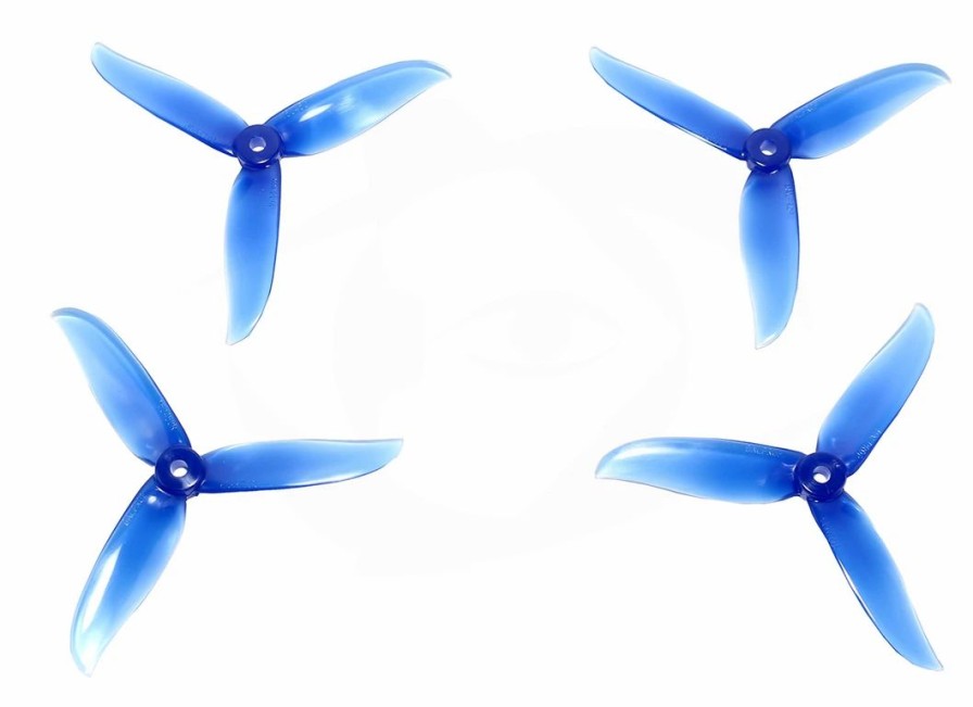 Multirotors * | Dal T5046C Cyclone Tri-Blade Translucent Blue