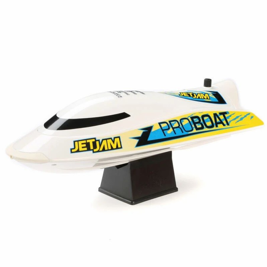 Cars, Trucks, Boats * | Pro Boat Jet Jam V2 12 Self-Righting Pool Racer Brushed Rtr, White