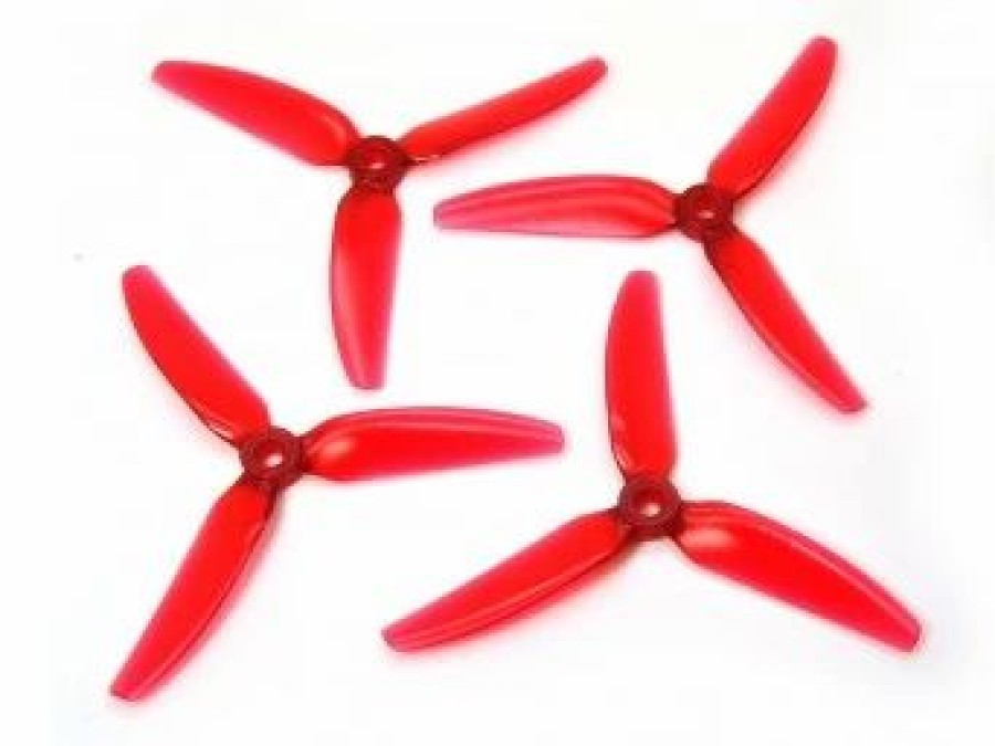 Multirotors * | Hq Durable Pc Prop 5X4.3X3V1S: Light Red (2Cw+2Ccw)