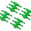 Cars, Trucks, Boats * | Ds Racing Drift Element Scale Lug Nuts (Green) (24) (Short)