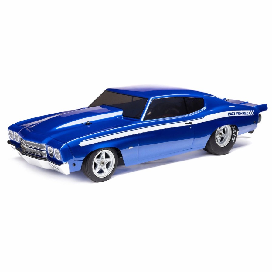 Cars, Trucks, Boats * | Losi 1/16 1970 Chevelle 2Wd Mini No Prep Drag Car Rtr, Blue