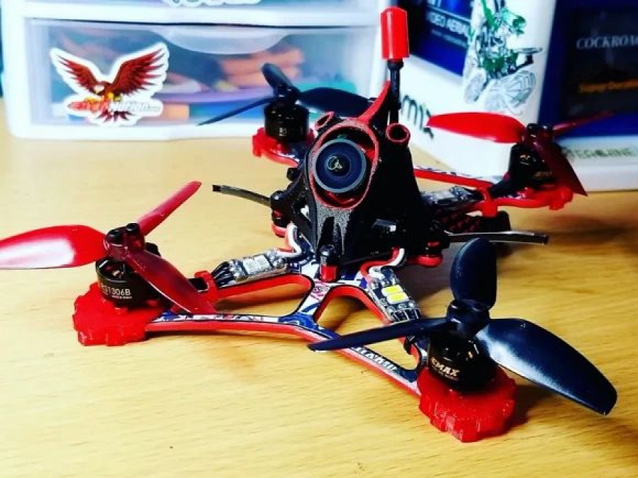 Multirotors * | Racerxfpv Twig Xl Frame Kit ( Wide-X )