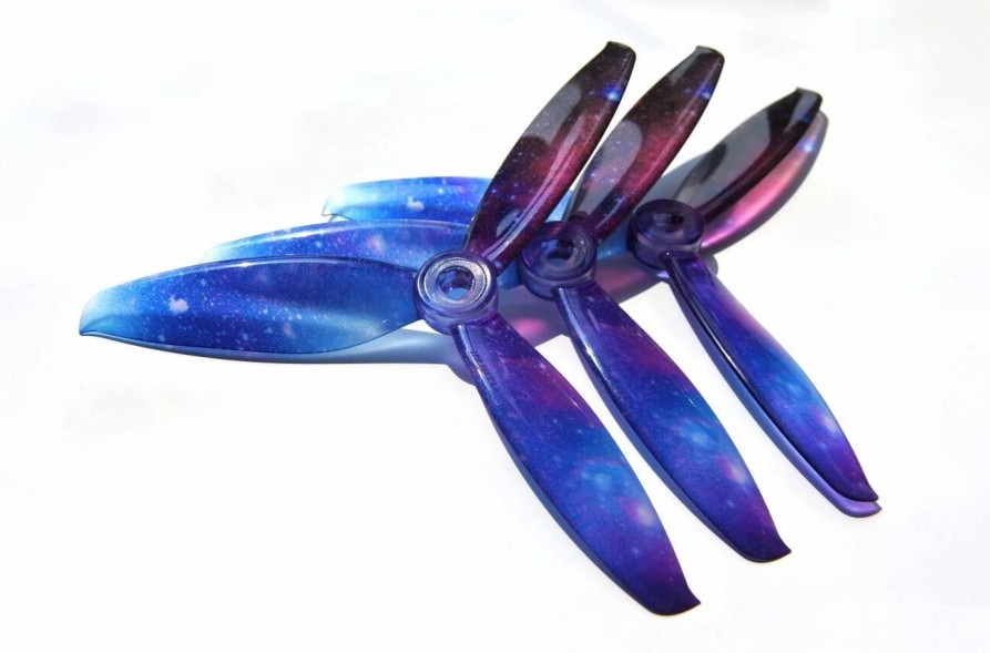 Multirotors * | Gemfan Windancer 5043 Durable 3 Blade Propeller Skitzo Galaxy