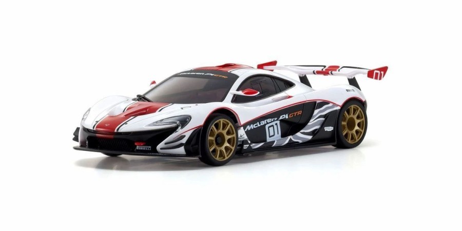 Cars, Trucks, Boats * | Kyosho 32324Wr Mini-Z Rwd Series Ready Set Mclaren P1 Gtr White/Red