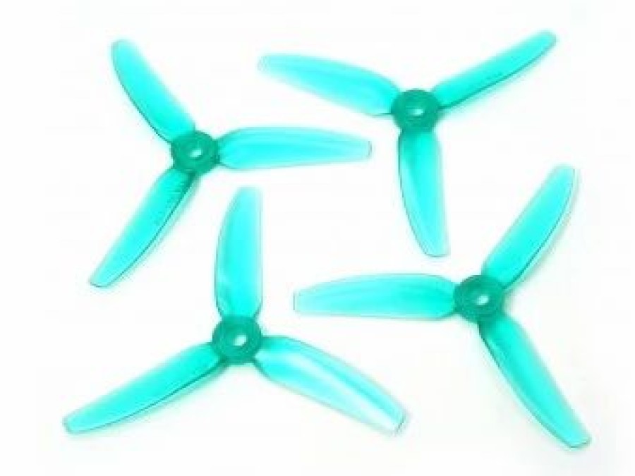 Multirotors * | Hq Durable Pc Prop 4X4.3X3V1S: L.Turquoise (2Cw+2Ccw)