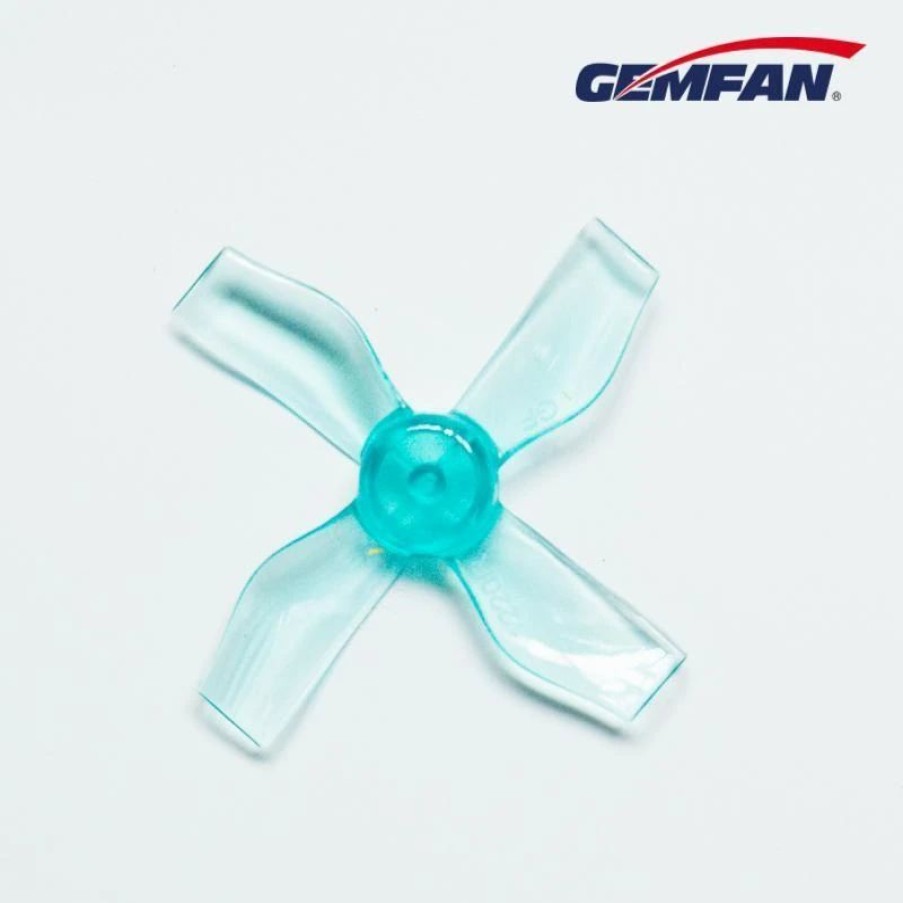 Multirotors * | Gemfan 1220-4 Blue 31Mm Whoop Props (0.8Mm Hub)