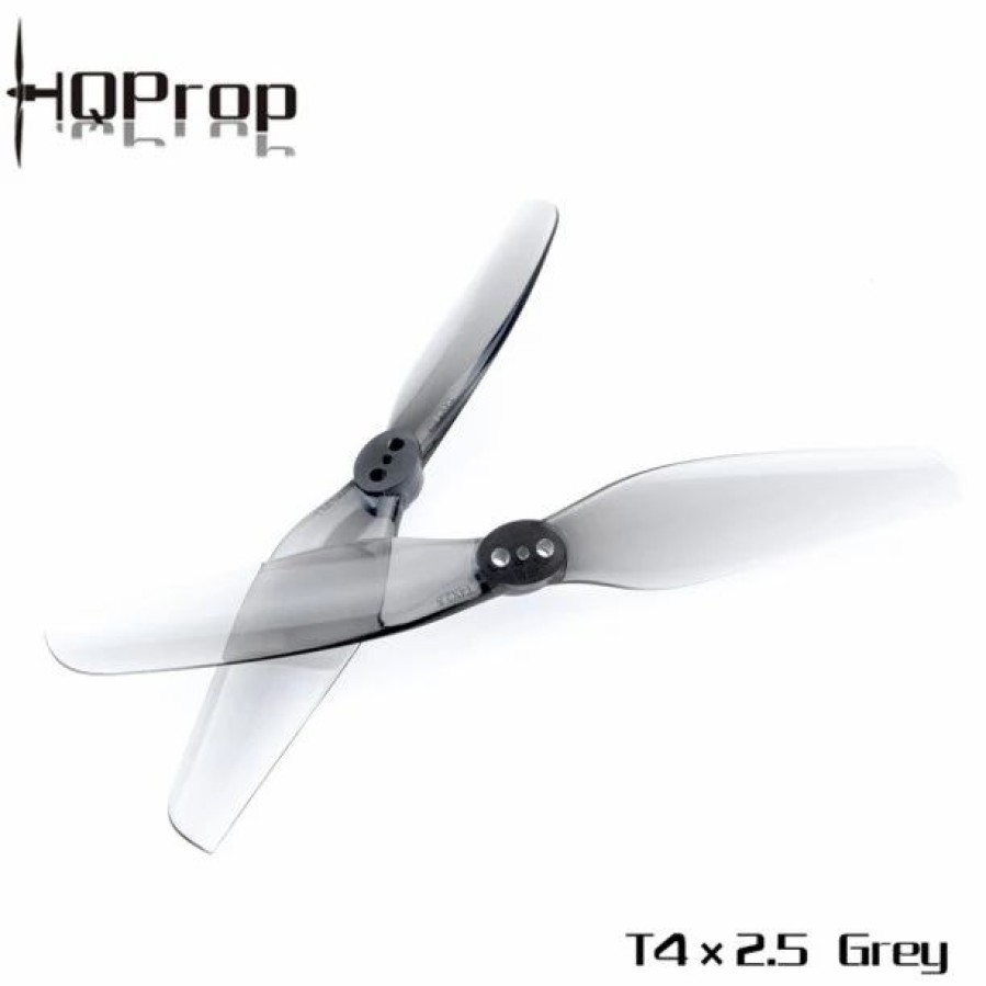 Multirotors * | Hq Durable Pc Prop T4X2.5: Grey (2Cw+2Ccw)