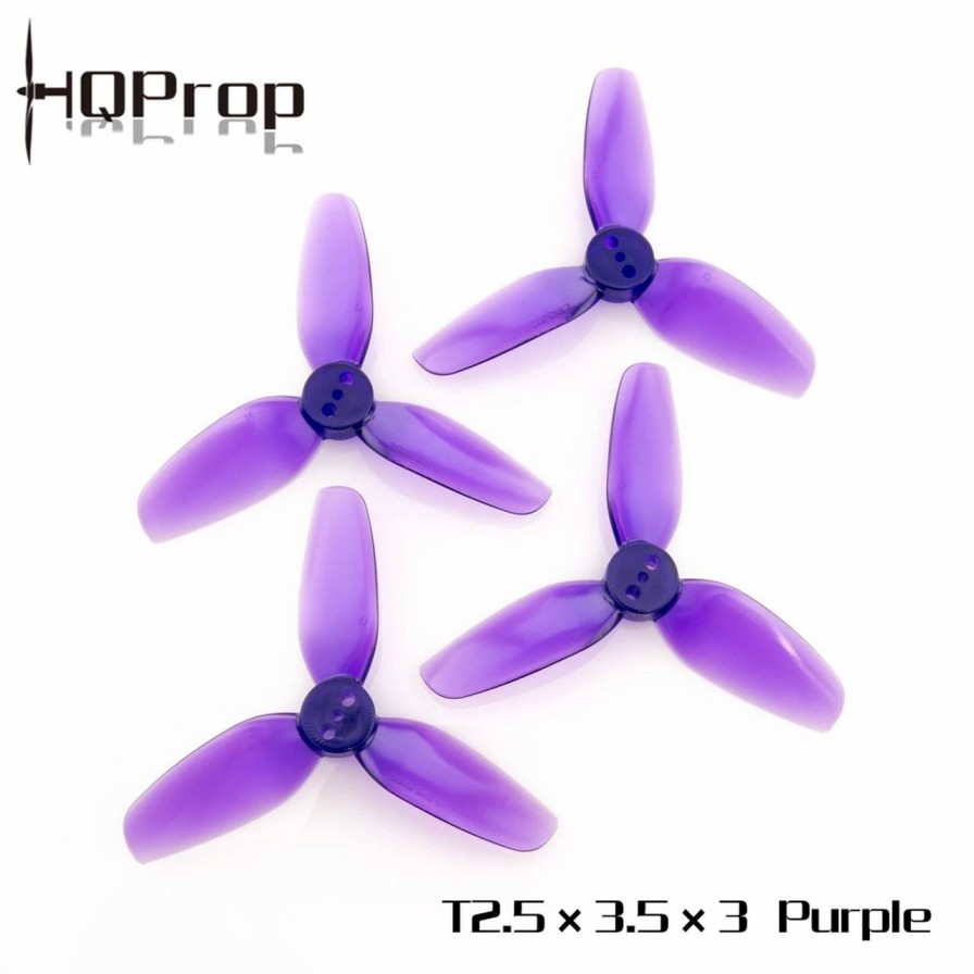 Multirotors * | Hq Durable Pc Prop T2.5X3.5X3: Purple (2Cw+2Ccw)