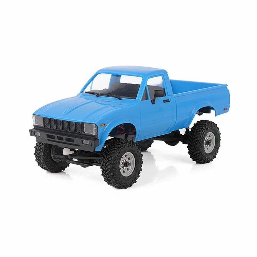 Cars, Trucks, Boats * | Rc4Wd 1/24 Trail Finder 2 Rtr With Mojave Ii Hard Body, Blue