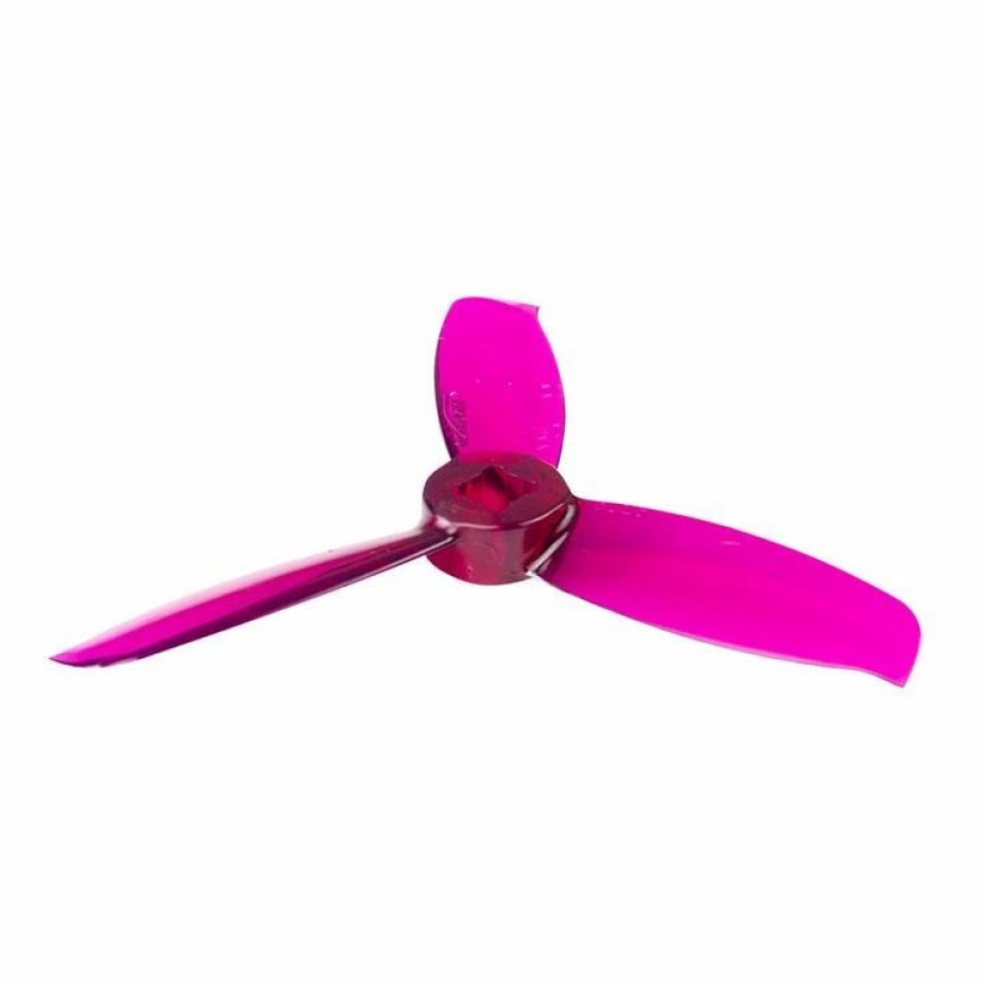 Multirotors * | Gemfan Windancer 3028 Durable 3 Blade Propeller Clear Purple