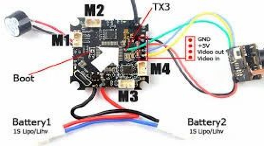 Multirotors * | Jhe42B_S Finder Mini Buzz Tracker 110Db W/Led