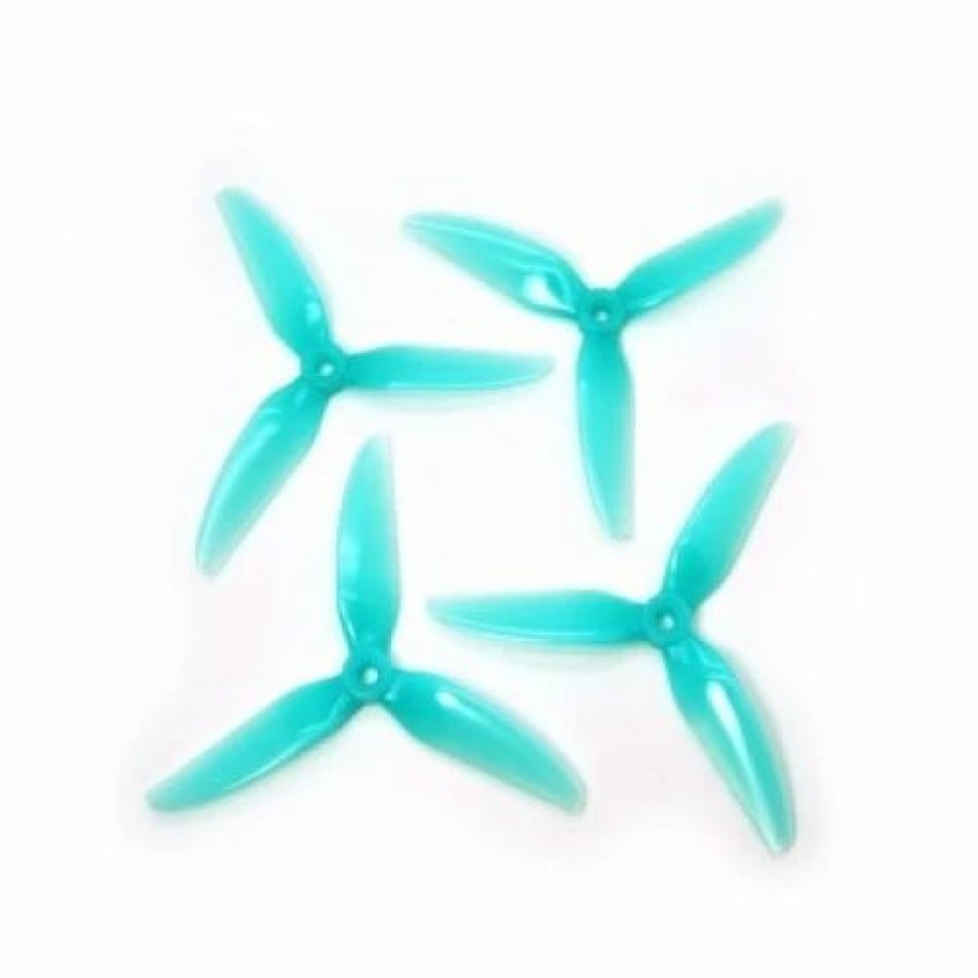 Multirotors * | Hq Durable Pc Prop 5X4.8X3V1S: Light Blue (2Cw+2Ccw) New Version