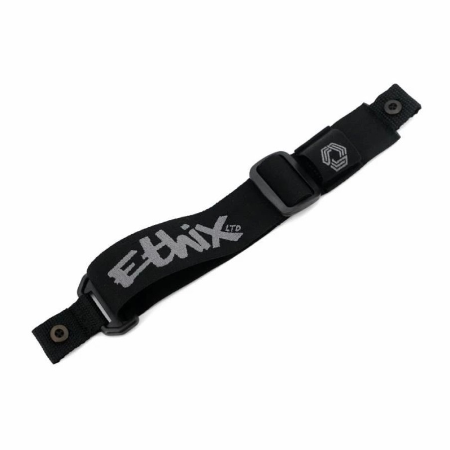 Multirotors * | Ethix Goggle Strap Hd Black (Grey Logo)