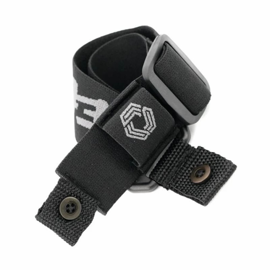 Multirotors * | Ethix Goggle Strap Hd Black (Grey Logo)