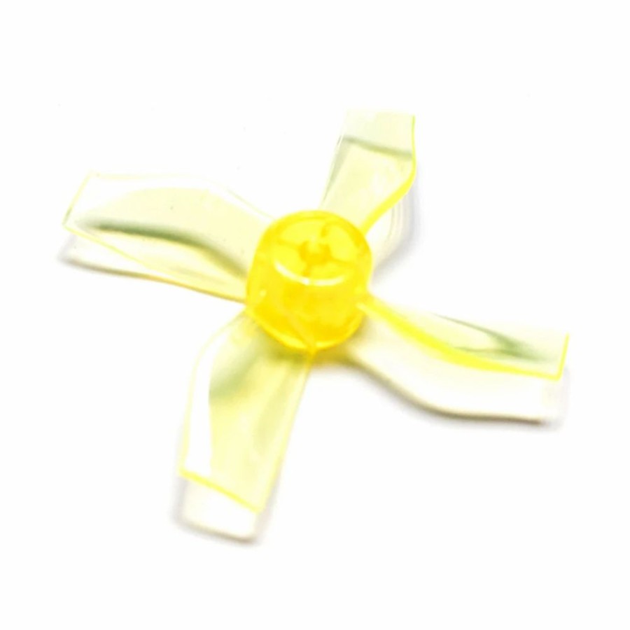 Multirotors * | Gemfan 1220-4 Yellow 31Mm Whoop Props (1Mm Hub)