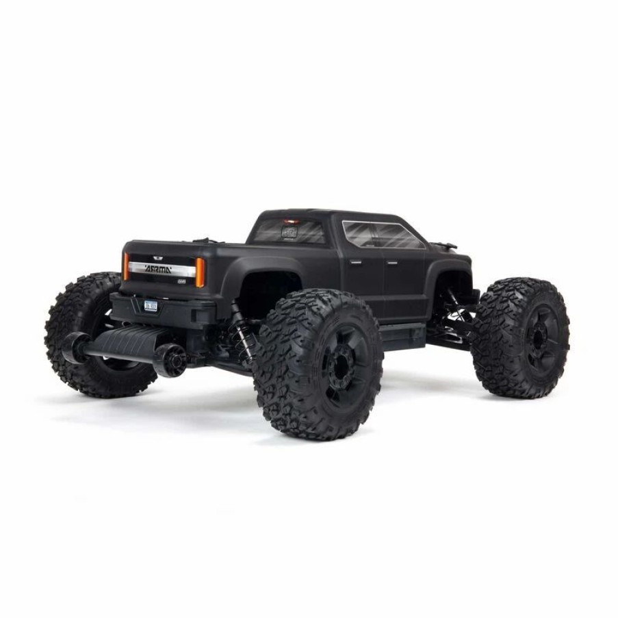 Cars, Trucks, Boats * | Arrma 1/10 Big Rock 4X4 V3 3S Blx Brushless Monster Truck Rtr, Black