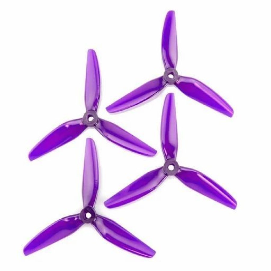 Multirotors * | Hq Durable Pc Prop 5X4.8X3V1S: Light Purple (2Cw+2Ccw) New Version