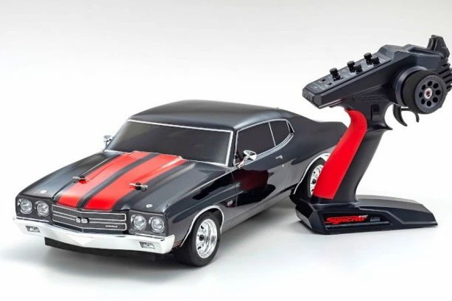 Cars, Trucks, Boats * | Kyosho 34416T2 1/10 Scale Radio Controlled Electric Powered 4Wd Fazer Mk2 Fz02L 1970 Chevy Chevelle Ss 454 Ls6 Tuxedo Black