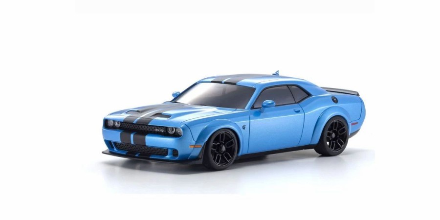 Cars, Trucks, Boats * | Kyosho 32621Bl Mini-Z Awd Dodge Challenger Srt Hellcat Redeye B5 Blue