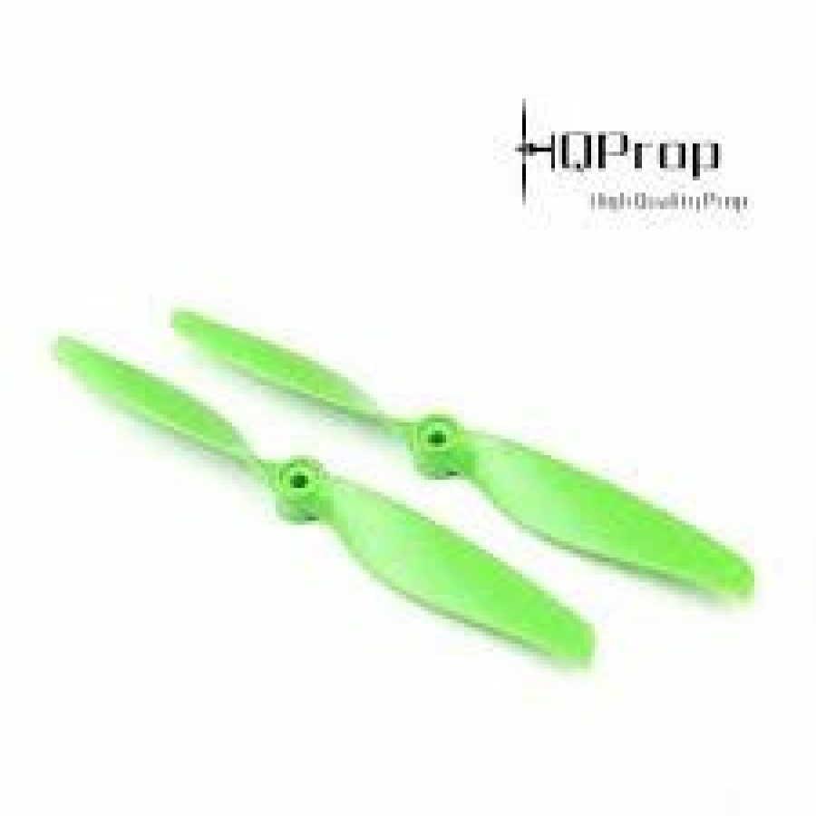 Multirotors * | Hq Prop Slow Flyer 7040 Propeller (1 Cw, 1 Ccw) Green